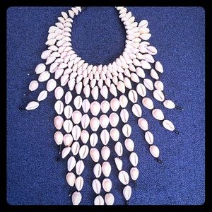 Proud Mary cowrie Shell necklace